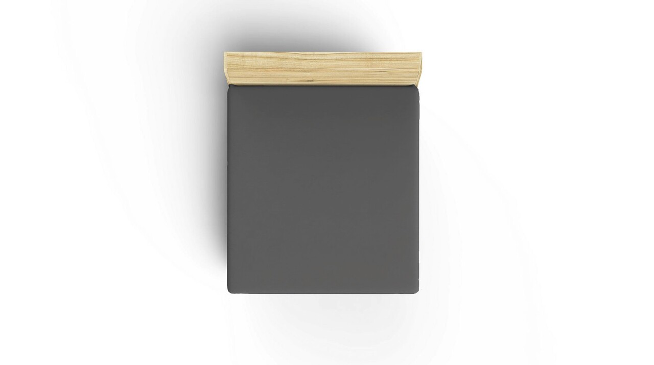 Cearceaf de pat cu elastic Ranforce Queen (DE), L'essentiel Maison, Anthracite, Antracit - imagine 5